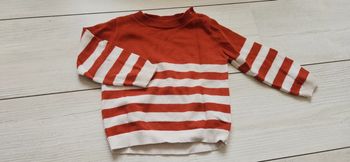 Pull rayé bébé garçon 18m