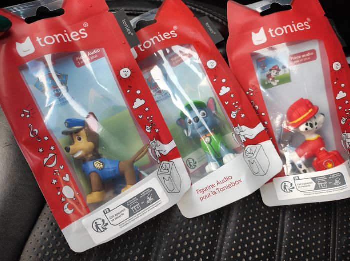 Lot de figurines tonies pat patrouille