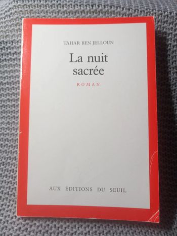 Tahar Ben Jelloun - La nuit sacrée