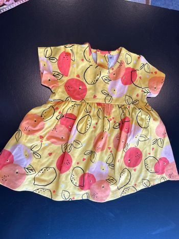 Robe été jaune
