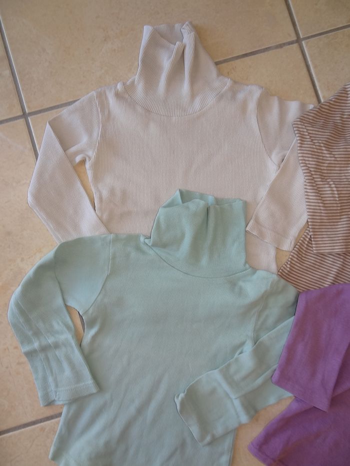 Lot de 4 cols roulés T 4ans - photo numéro 2