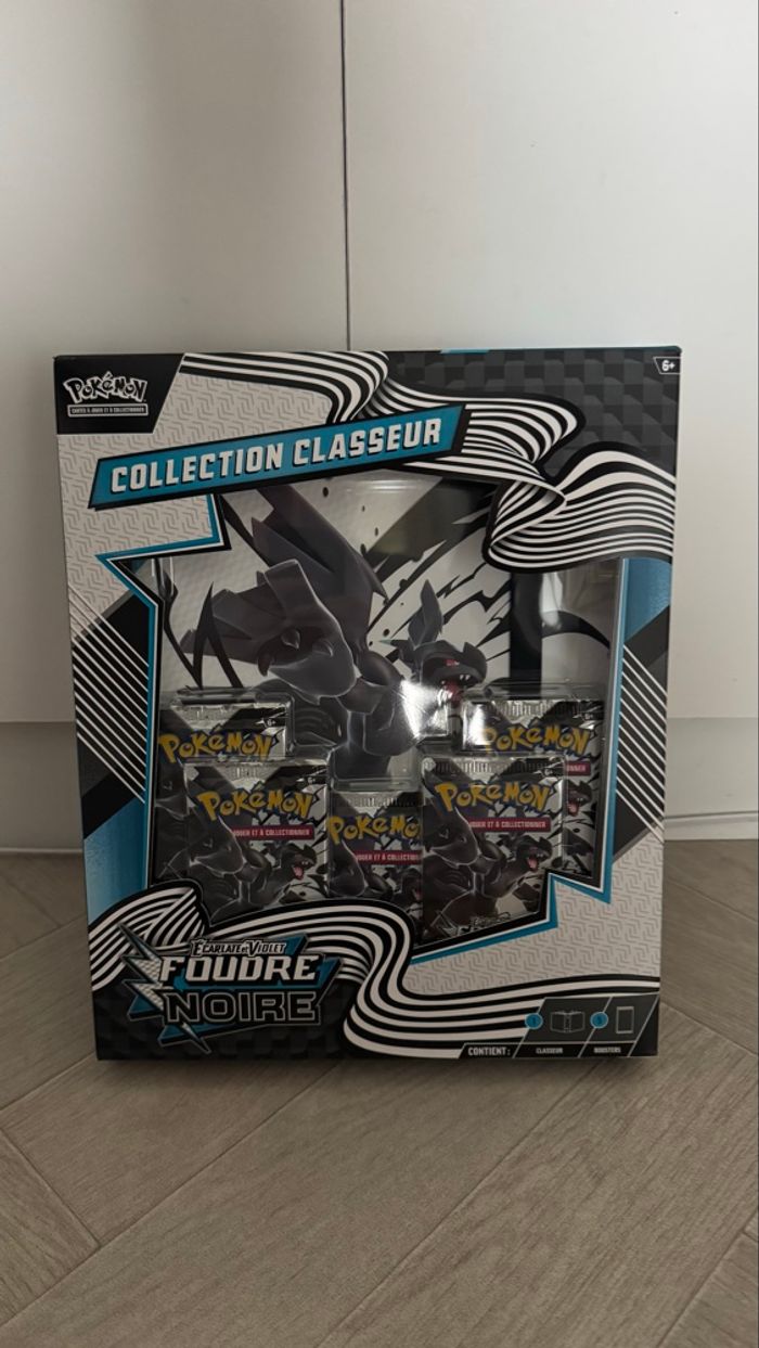 Pokémon - Coffret classeur - Foudre noir