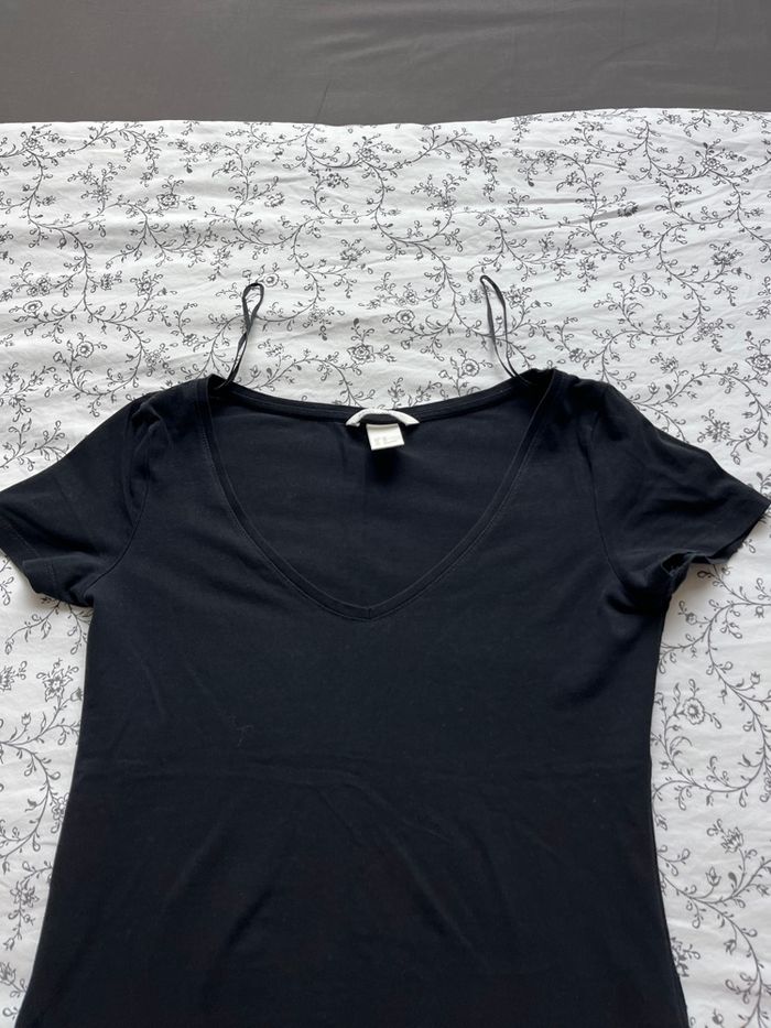 Top noir xs basic - photo numéro 3