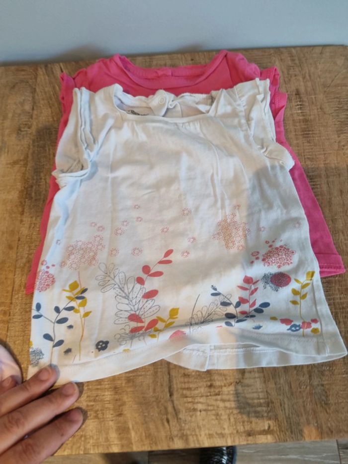 Lot de 5 Tee-shirt manches courtes 6 mois - photo numéro 9