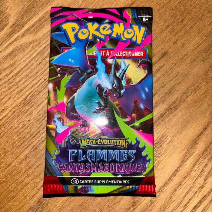 Booster Pokémon Flammes fantasmagoriques reconditionné