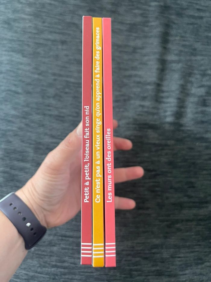 Lot de 3 livres - Il était un dicton - Hachette jeunesse - photo numéro 2