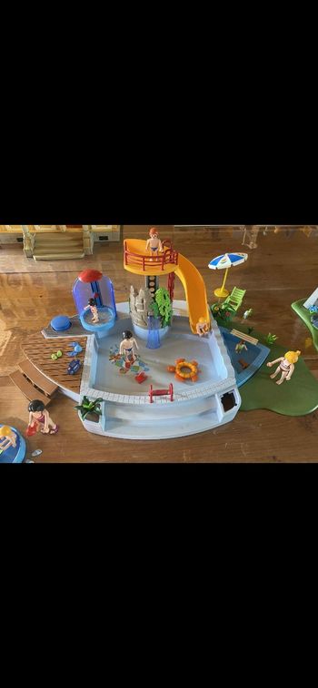 Piscine playmobile