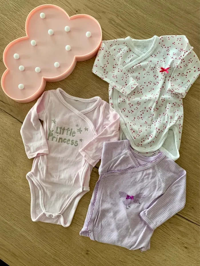 Lot de 3 body