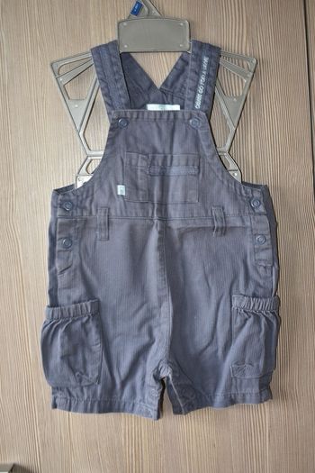 salopettes short 6 mois