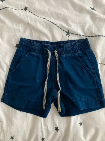 Magnifique short bleu foncé en coton || taille 32-34