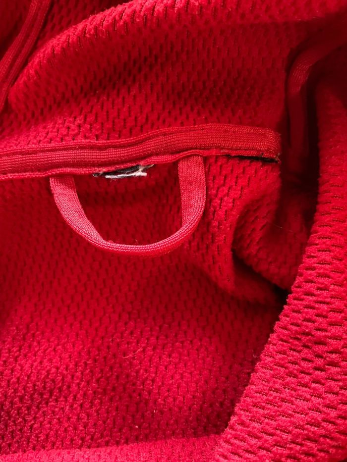 Sweat à capuche pour homme Adidas rouge foncé taille M 207 - photo numéro 8