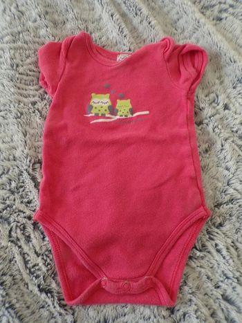 Body manches courte 6 mois Manon Valentin