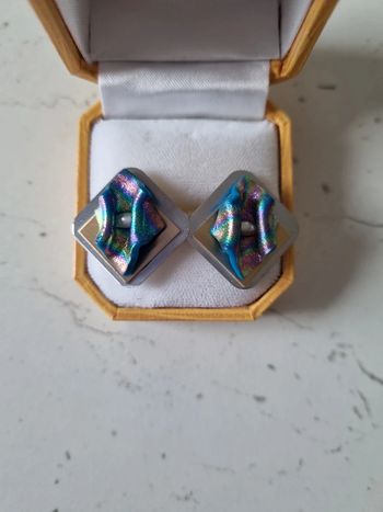 Paire de boucles d'oreilles fantaisie