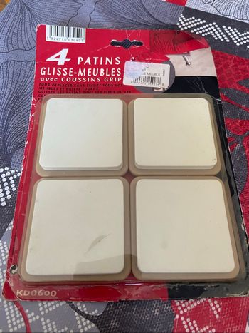 Lot patin à meuble