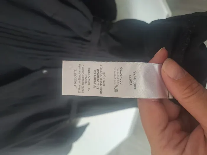 Petite robe noir Fluide La Redoute Taille 38 - photo numéro 10
