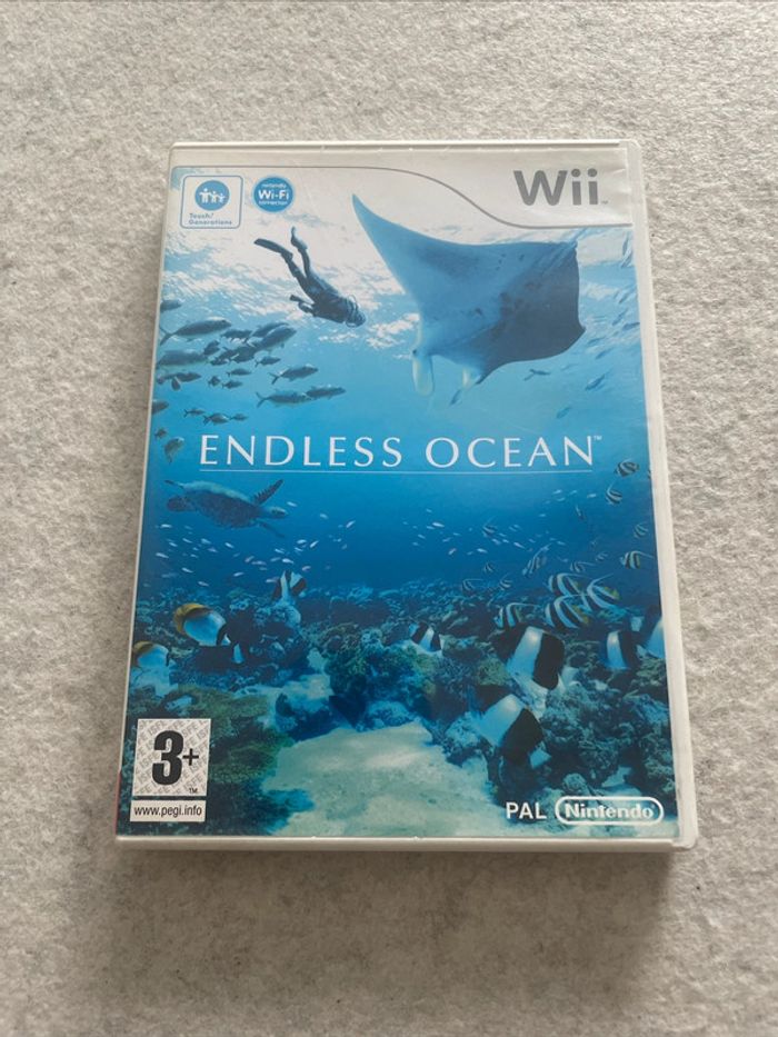 Endless Océan Jeu Nintendo Wii Complet PAL FR