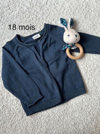Gilet fille 18 mois