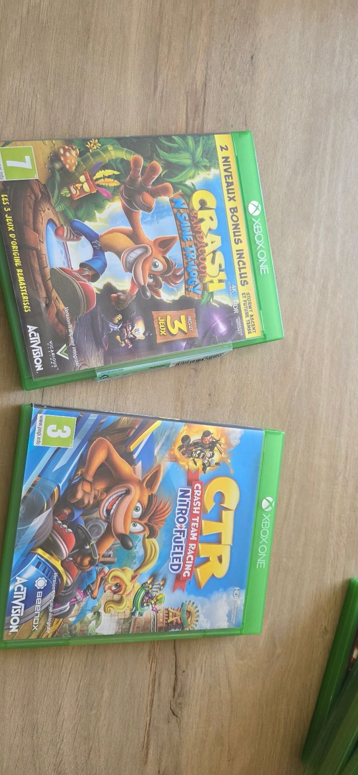 lot crash bandicoot xbox one