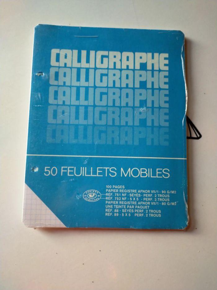 Feuilles mobiles doubles