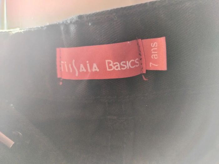 Pantalon jean noir 7 ans - photo numéro 5