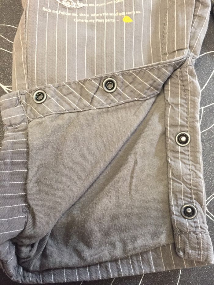 Pantalon rayé - Kitchoun - 9m - photo numéro 4
