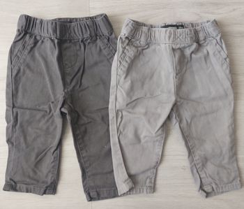 Lot 2 pantalons 6mois