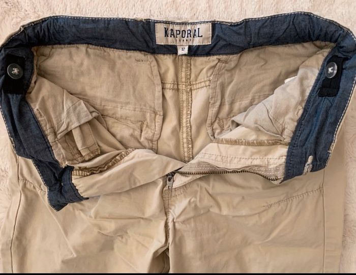 Bermuda kaporal taille 12 ans très bon état - photo numéro 2