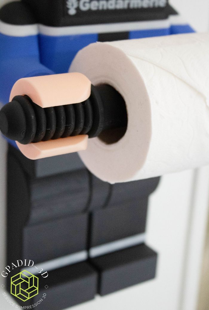 Dévidoir de papier toilette dans Un style Lego - photo numéro 7
