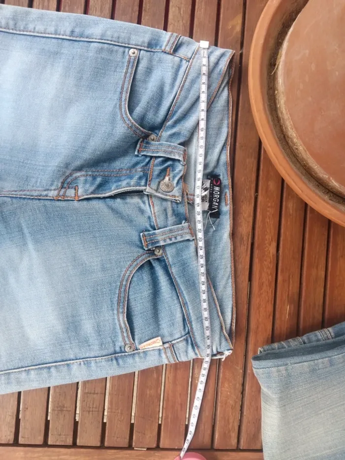 Lot 2 jeans évasés - photo numéro 6