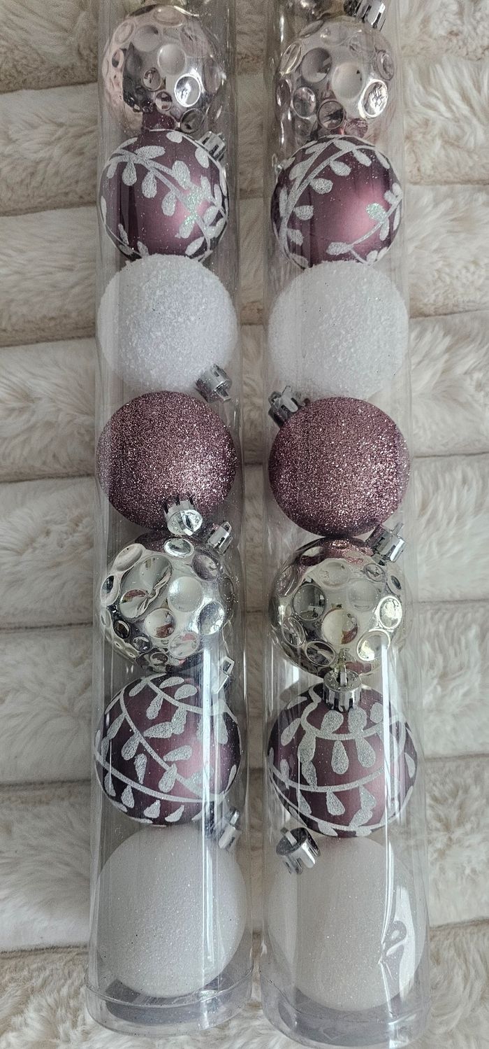 Lot de  24 boules de Noël 🎄 Atmosphèra Neufs. - photo numéro 4