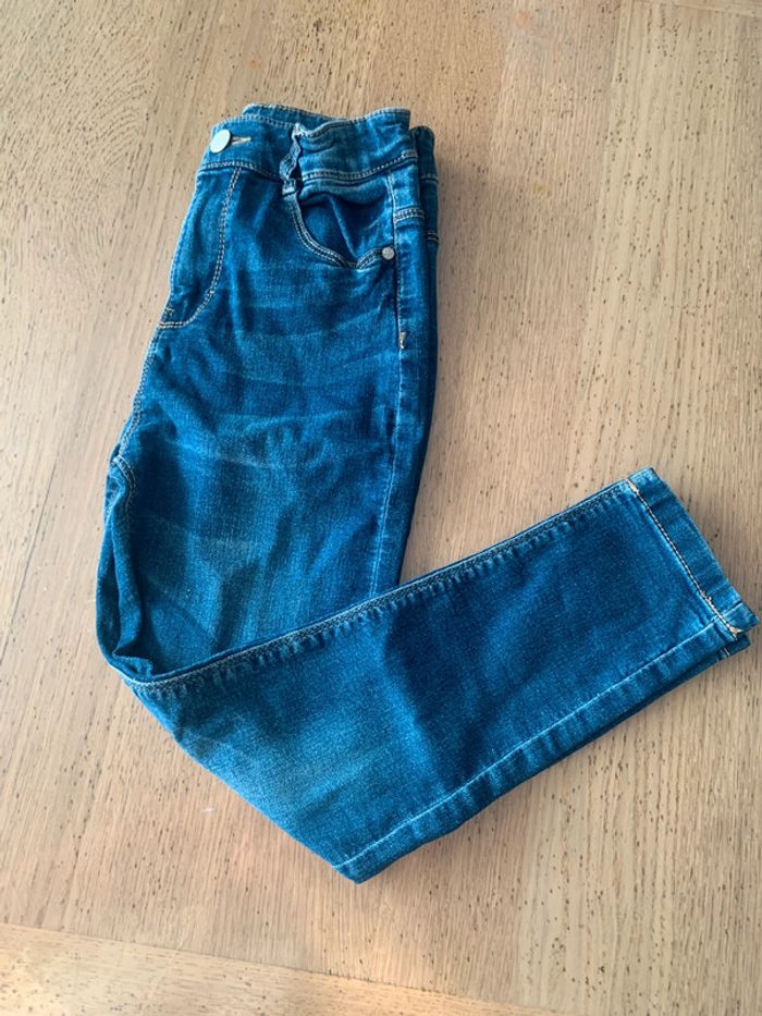 Jean coupe mom taille 8 ans
