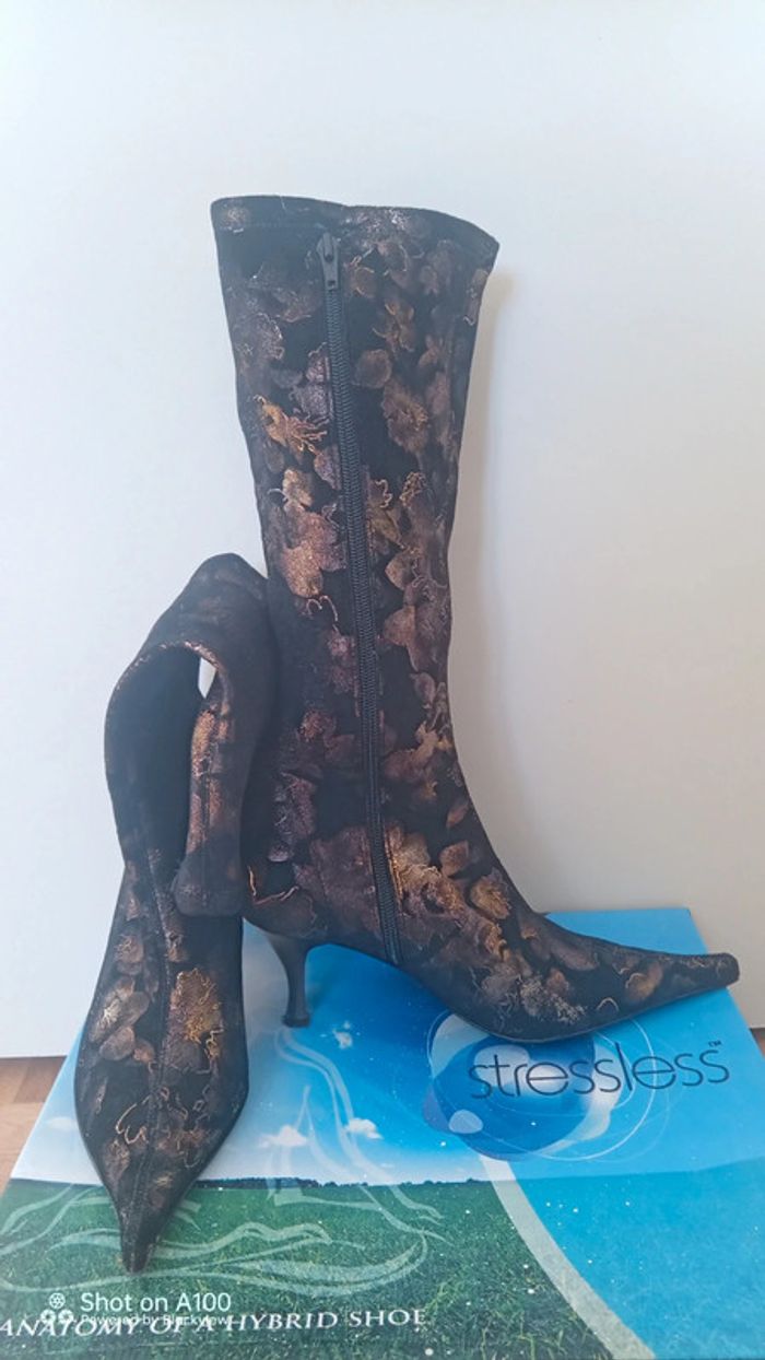 Bottes originales à talon
