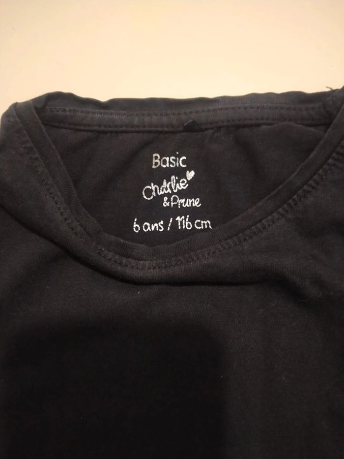 Tee shirt manche longue fille 6 ans - photo numéro 2