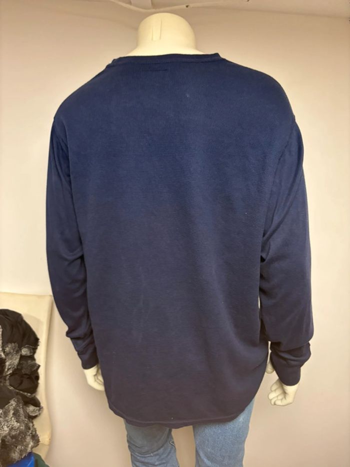 T-shirt manches longues Ralph Lauren bleu marine - Taille XXL - photo numéro 2