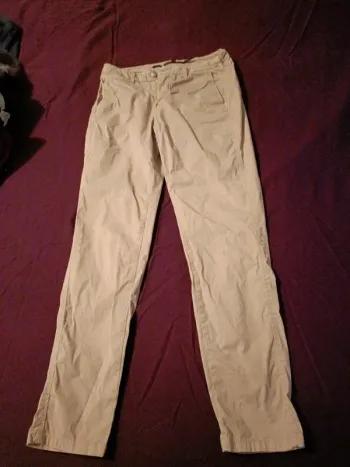 Jean chino Bershka basic collection beige 36