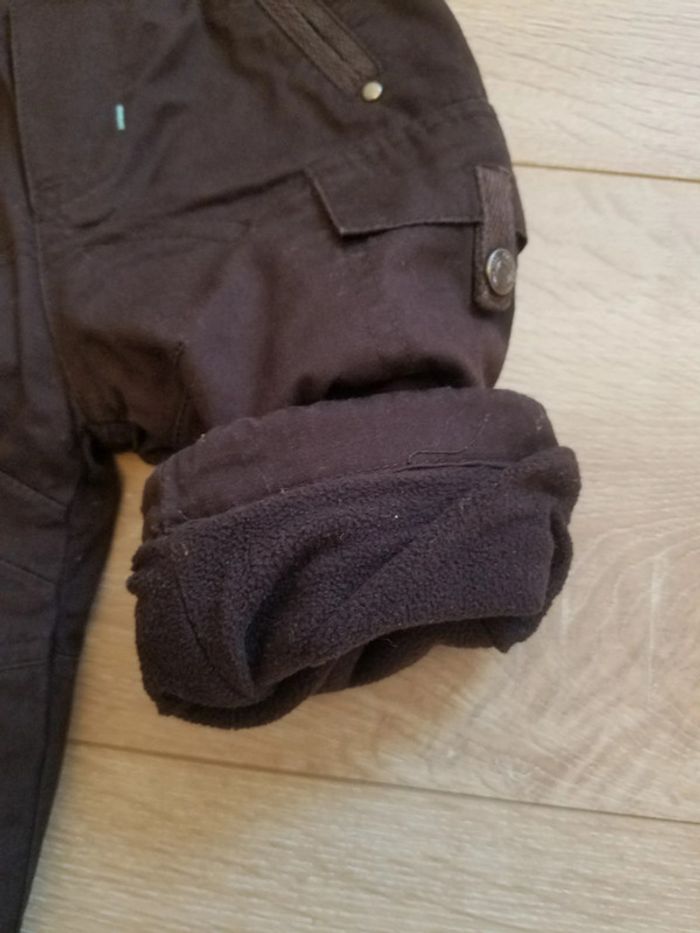 Pantalon doublé polaire Orchestra 6 mois - photo numéro 3