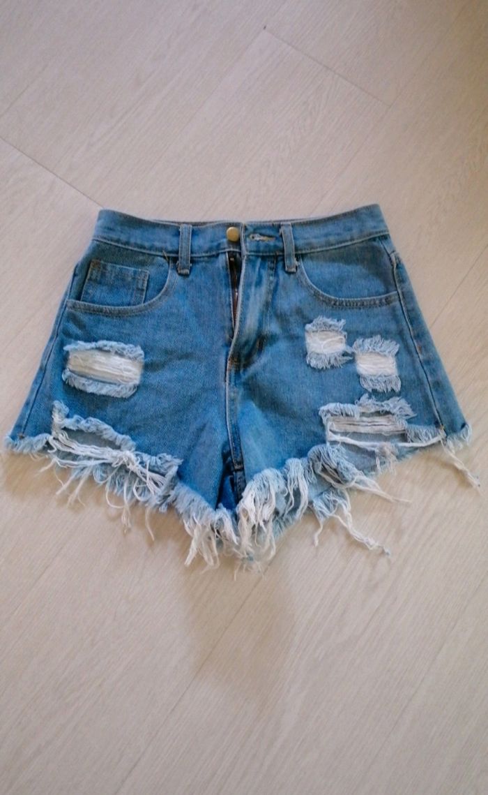 Short en jean Shein
