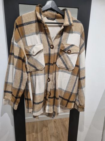 veste taille M carreaux