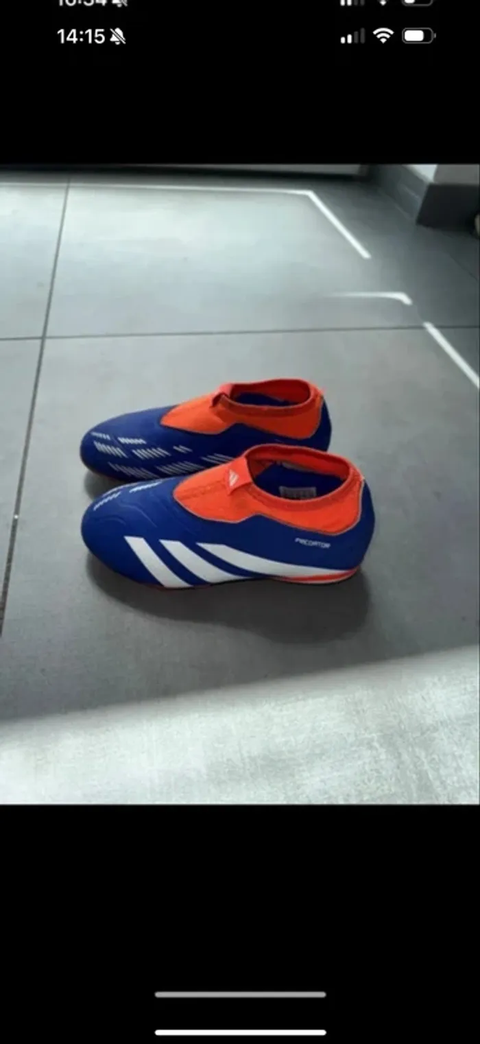 Chaussure de foot enfant t30 tres bonne etat - photo numéro 4