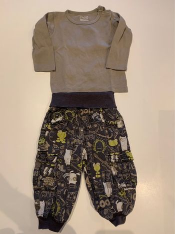 Ensemble bébé garçon H&M 9-12 mois