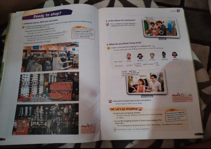 Manuel+Dvd "Enjoy English 4e" A2/B1 en très bon état - photo numéro 3