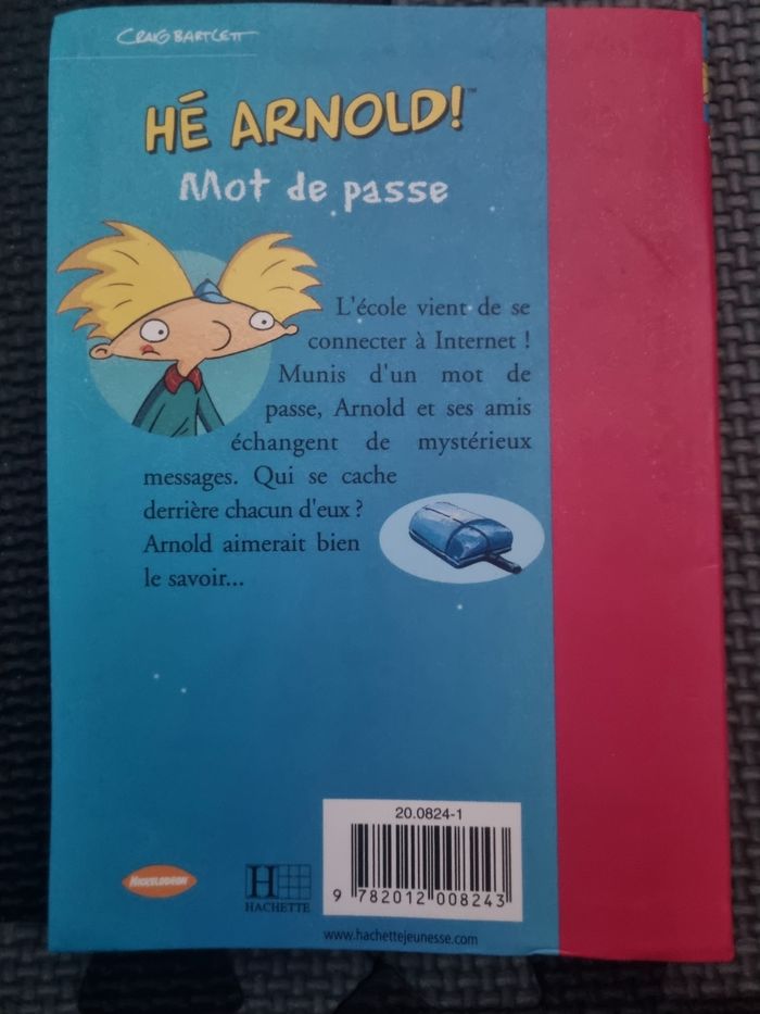 Roman enfant Hé Arnold!: Mot de passe à partir de 8ans - photo numéro 3