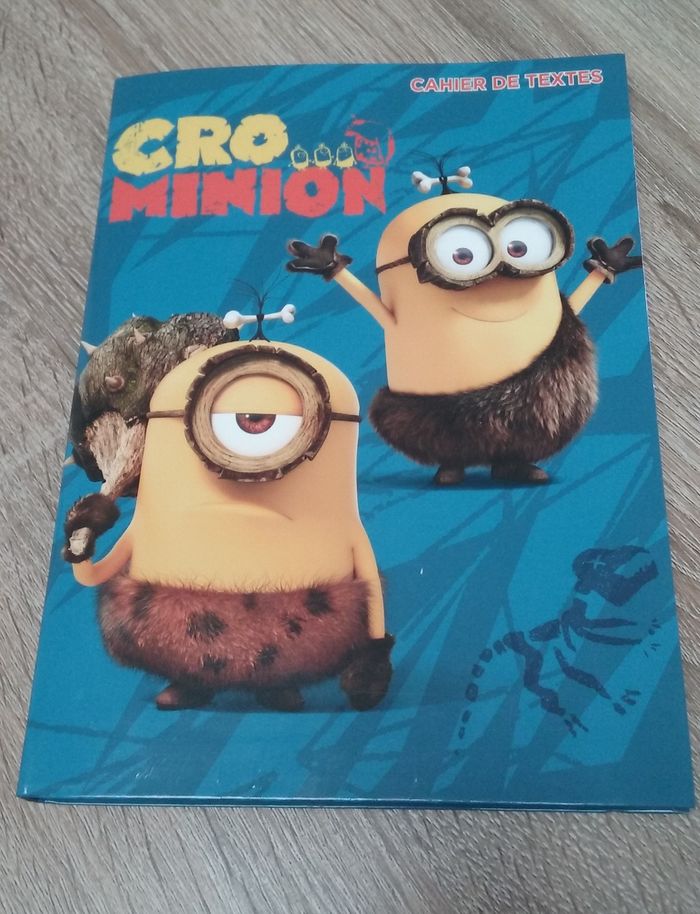 cahier de textes Les Minions