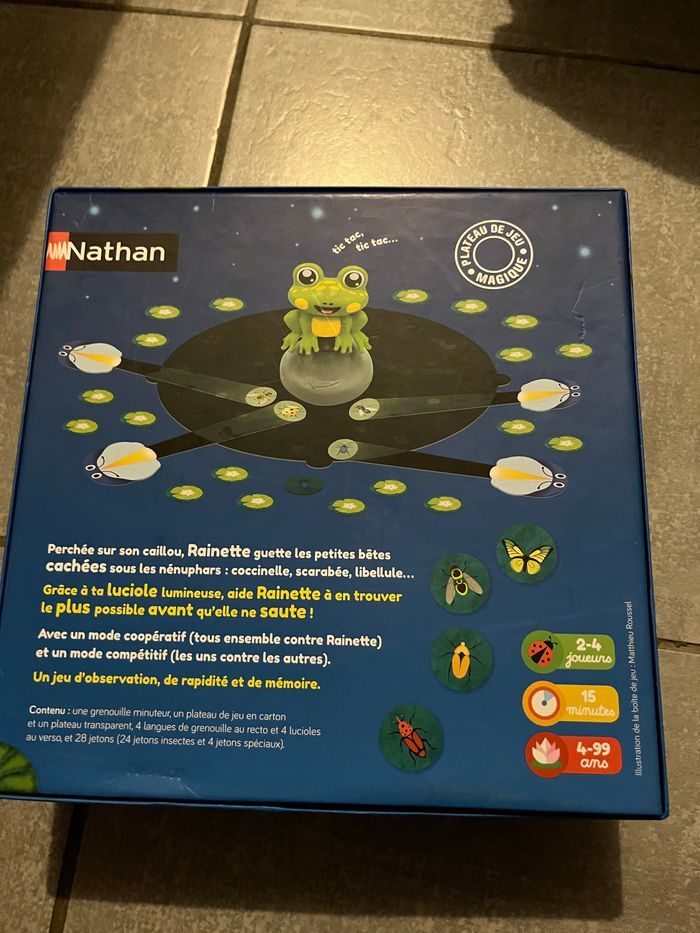 Jeu de société tic tac rainette - photo numéro 3