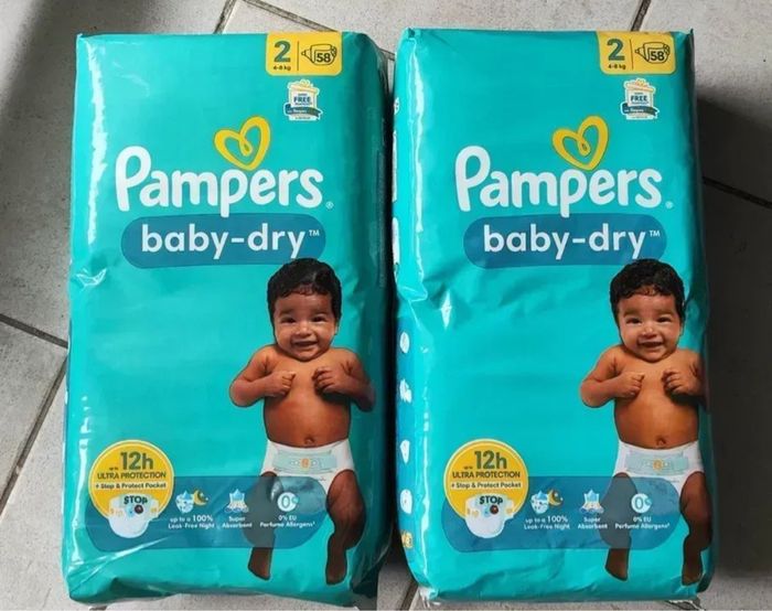 Pampers baby-dry taille 2