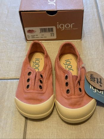 Chaussure IGOR Lona nuevo rosa