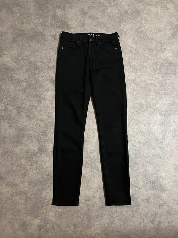 Jean femme COS skinny w27 noir neuf sans étiquette - photo numéro 2