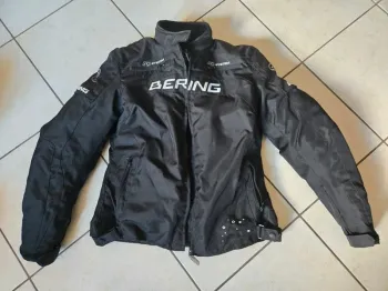 Veste de moto femme bering taille 4 tbe