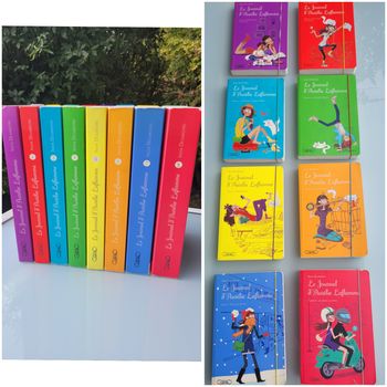 Le Journal d'Aurélie Laflamme, tomes 1, 2, 3, 4, 5, 6, 7 et 8 grand format