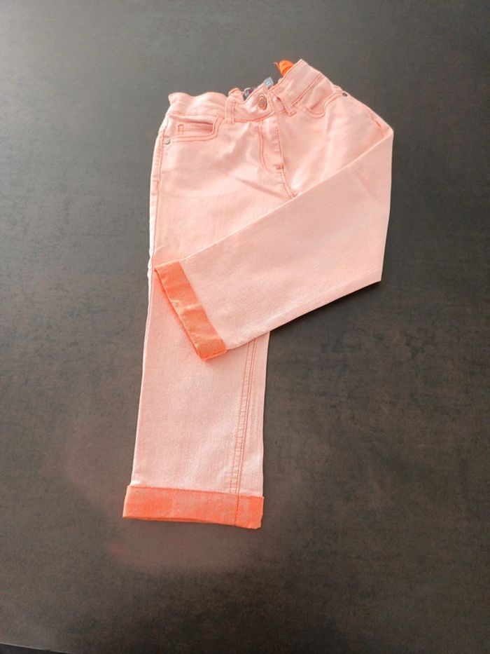 Pantacourt orchestra orange taille 7 ans